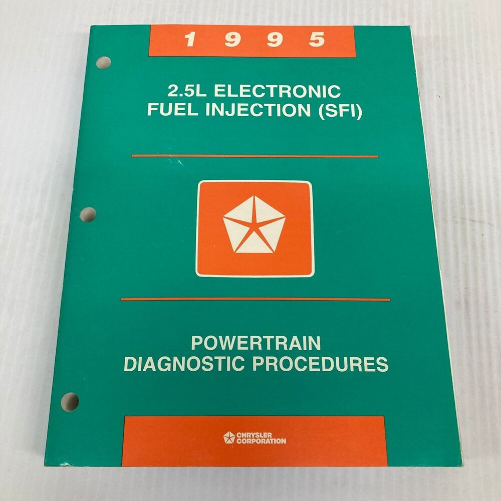 Chrysler 2.5L SFI Powertrain Diagnostic Procedures 1995